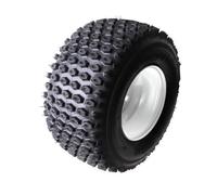 JGHFReW 18x9,50-8 Pneu ATV 8 Pouces avec Jante en Aluminium Compatible avec Les Accessoires de Pneu de Roues résistants aux pneus Road 4 Wheeler ATV