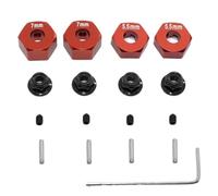 JGHFReW 2WD 1/10 Scald Mode PIÈCES COMPATIBLES Hex ROUEE Hex PINS HUB 1654 3654 avec M4 ÉCROS DE Lors À LA Location Remplacement