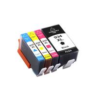JGHFReW 5-Pack 934xl 935xl Cartouches à Encre compatibles avec 934 935 XL pour Les imprimantes comme OfficeJet Pro 6812 6830 6815 6835 6230 6820(934XL 935XL-1set)