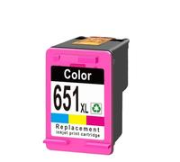 JGHFReW 651 Remplacement de la Cartouche d'encre Compatible avec OfficeJet 202 202C 252 252C et DeskJet Ink Advantage 5575 5645 Imprimantes(HP 651xl 1color)