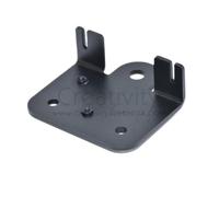 JGHFReW Aluminium X Plaque de Chariot avec Roues Back Support Pannel pour Ender 3 Pro et CR 10s 10S S4 S5 compatibles avec Les modèles(Black Backplane)