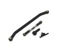 JGHFReW Bât de Direction de Liaison de Direction Compatible Compatible avec MN Modèle 1 12 MN128 RC PIÈCES DE Car MÉTAL(Black)