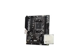 JGHFReW Carte mère B550M combinée avec processeur Ryzen 5 5600 6 cœurs 12 Threads PCIE4 Compatible avec la Configuration d'un Ordinateur de Bureau de Jeu