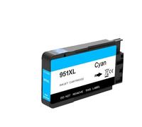 JGHFReW Cartouche à Encre Compatible pour 950 951 950xl 951xl Fonctionne avec OfficeJet Pro 8100 8600 8610 8620 8630 251DW 276DW(Cyan)