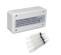 JGHFReW Cartouche à Encre Rechargeable avec Puce Compatible avec Les imprimantes LC3033 LC3035 pour MFC-J805DW MFC-J805 MFC-J995 MFC-J815(60 Times Resetter)