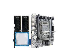 JGHFReW Ensemble de Carte mère de Jeu X99 avec processeur Xeon E5 2680 V4 et 16 Go de RAM ECC Double Canal DDR4 2133 MHz M.2 NVME Compatible avec Les Ordinateurs de Bureau