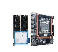 JGHFReW Ensemble de Cartes mères X99 avec processeur Xeon E5 2650 V3 Compatible LGA2011-3 et 16 go de RAM DDR4 2133MHz Compatible avec Ordinateur de Bureau