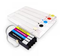 JGHFReW Système d'alimentation Continue en Encre, Compatible avec modèles compatibles 972X 973X 974X 975X 972 973 974 975 990 991 992 993 990X 991X 992X 993X, sans puces(990X 991X 992X 993X)