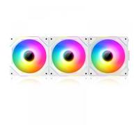 JGHFReW Ventilateur de Refroidissement TEUCER JM-1 120mm ARGB LED boîtier d'ordinateur à Faible Bruit PWM Compatible avec Les systèmes de Refroidissement par Eau(JM-1 Black Forward)