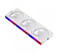 JGHFReW Ventilateur de Refroidissement TEUCER JM-5 120 mm 5 V 3 Broches ARGB Effet de lumière Miroir PWM Compatible avec radiateur à Eau 800 à 2000 TR/Min Compatible avec Divers boîtiers(JM-5-R-WH)