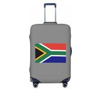 JGHHOUN Housse de protection universelle extensible pour valise, accessoire de voyage quotidien avec drapeau de l'Afrique du Sud, Noir , XL, Bagage à main