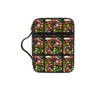 JGHHOUN Présentation de divers légumes imprimés polyvalent sac de rangement biblique organisateur d'écritures cadeau chrétien accessoire d'église