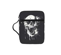 JGHHOUN Sac de rangement polyvalent avec imprimé tête de mort et fantôme d'horreur, accessoire d'église