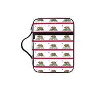 JGHHOUN Sac de rangement polyvalent imprimé drapeau de l'État de Californie, accessoire d'église