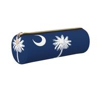 JGHHOUN Trousse à crayons pour adulte Motif drapeau de la Caroline du Sud, doré, Taille unique, Modem