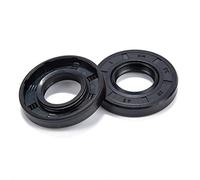 JGHITROME Lot de 2 joints d'huile squelette en caoutchouc fluor, diamètre intérieur 20 mm TC NBR en nitrile pour automobiles, roulements, pompes, tambours d'huile (20 x 48 x 10 cm)