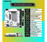 JGINYUE B760i carte mère LGA 1700 prise en charge Intel Core 12th 13th DDR4 3200mhz RAM dernière mini itx B760i-GAMING