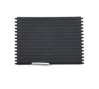 JGmotorfi Couvercle coulissant enroulable pour porte-gobelet, pour X5 pour X6, pour E71 pour E72 2007-2014, ne se déforme pas, plastique ABS, résistant à l'usure (avant ci-dessus)