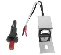 JGmotorfi Kit d'allumage pour barbecue Weber Part 60092, Weber Q300 Q3000, avec bouton poussoir, chambre d'allumage collecteur de gaz