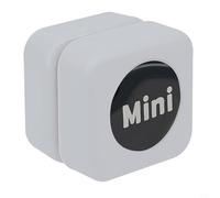 JGmotorfi Mini brosse de nettoyage magnétique pour aquarium avec fibre douce double face pour verre d'aquarium pour entretien de surface, 6 mm d'épaisseur (bleu)