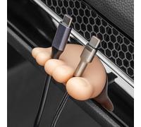 JGmotorfi Organiseur de tableau de bord de voiture avec ventouse pour un rangement pratique des câbles et des clés (OK)