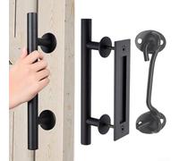 JGmotorfi Solutions de manipulation de porte de grange avec kit de quincaillerie complet parfaitement adapté pour les rénovations ou les nouvelles constructions