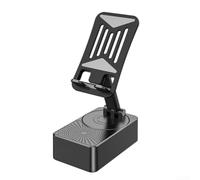 JGmotorfi Support de téléphone compact et combinaison de haut-parleur, conçu pour un usage quotidien, réglable pour une visualisation confortable