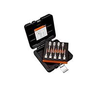 Jgo 9 Vasos Con Punta Torx Inv