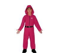 Jgo Calamar Infantil Rosa 7-9