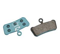 JGO PASTILLAS FR.JAGWIRE SRAM GUIDE/RSC/RS/R AVID, Plaquette de Frein pour vélo (Bleu)