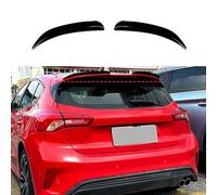 JGQFB Compatible avec Ford Focus MK4 Hatchback St Line 2019+, becquet de Coffre arrière en Plastique ABS aérodynamique,A Gloss Black