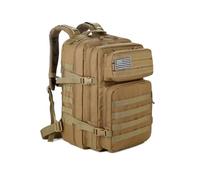 JGR SELECT Sac à dos tactique militaire 45L - Imperméable, grande capacité, sport - Pour crossfit, gym, survie, randonnée, montagne, chasse, voyage, randonnée