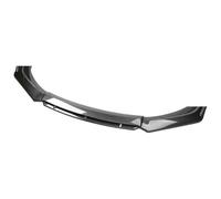 JGTUIRYEH Lèvre Pare-Chocs Avant pour Audi TT 4 Seats MK3 2015-2023, Voiture Becquets Avant Lame De Pare-Choc Lèvre Spoiler Séparateur Kits Carrosserie Accessoire,B-Carbon Fiber Black