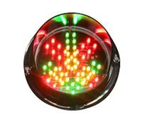 JGUOLIANG Feu de signalisation, feux de circulation, feu rouge et vert à led, feu rouge et vert étanche Ip68, feu de circulation à led 12v/24v(Model 125 24V,Common Positive)