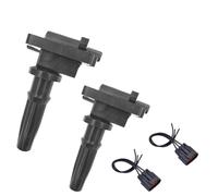 JGUYC 2 bobines d'allumage for H//y//u//n//d//a//i S//a//n//t//a Fe S//o//n//a//t//a K//i//a O//p//t//i//m//a .4L 4 cylindres 1999-2006 UF285 5C1155 27301-38020(Coil and Plug)