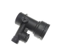 JGUYC Bride de connecteur de tuyau de liquide de refroidissement for radiateur supérieur NW32/12 for BB//M//W Série 3 E46 1998-2005 M47N, 11532249778(1 PC)
