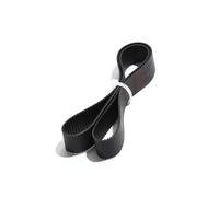 JGUYC Courroie de Distribution synchrone GT2, Longueur : 308 à 478 mm, Accessoire for imprimante 3D, Largeur 4/6/10/15, Joint en Caoutchouc, espacement 2 GT, Noir(4mm,372mm)