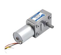 JGY-2430 miniature brushless DC turbine worm reducer electronic starter speed regulation small electronic starter 12v24v self-locking gear IDGTTLDF(6 RPM_24V)