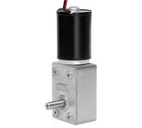 JGY-2838 Micro DC 12V 24V Worm Gear Motor Adjust Speed CW/CCW Brushless Motor(12v 30rpm)