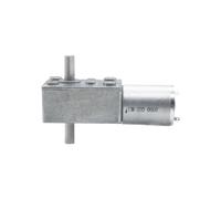 JGY-370 DC6V 12V 24V Worm Gear electronic starter Dual Shaft Reducer 2-375RPM High Torque Metal electronic starter Reversed Reduction Self-lock CZAOINCU(8RPM,12V)