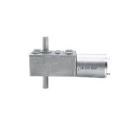 JGY-370 DC6V 12V 24V Worm Gear electronic starter Dual Shaft Reducer 2-375RPM High Torque Metal electronic starter Reversed Reduction Self-lock CZAOINCU(50RPM,12V)