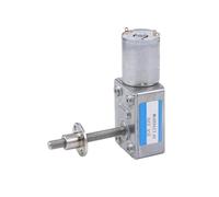 JGY-370 High Torque M6*50MM DC 6V 12V 24V Worm Geared electronic starter With Flange IINKUEYK(66rpm,12V)