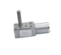 JGY-370 M8 Thread Shaft 2rpm-210rpm High Torque DC 6V 12V 24V Worm Gear electronic starter IINKUEYK(40rpm,24V)