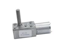 JGY-370 M8 Thread Shaft 2rpm-210rpm High Torque DC 6V 12V 24V Worm Gear Motor(3rpm,24V)