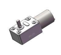 JGY-370 Max 26.5kg.cm High Torque DC 6V 12V 24V Reduction Worm Geared Electirc Motor Engine(6RPM_12V)