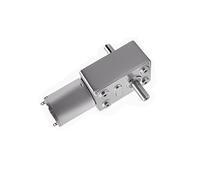 JGY370 DC 6V 12V 24V Dual Double Shaft electronic starter+Bracket+Speed Controller+Power Supply Metal Gear Worm Reduction Turbo Gear electronic starter CZAOINCU(6V 50RPM,Package A)