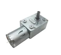 JGY370 DC6V/12V24V 2RPM À 150RPM Réducteur De Vitesse À Couple Élevé Moteurs À Engrenages À Vis Sans Fin Métalliques Moteur À Engrenages À Vis Sans Fin Réversible À Basse Vitesse(2 RPM_DC 6 VOLT)