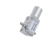 JGY370 Dual-Axis D-Type Hollow Shaft Worm Gear Reduction DC Forward And Reverse 25KG Metal 67RPM_6V PKNVKZIDK