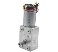 JGY370 - moteur de décélération à vis sans fin turbo DC, avec encodeur, moteur autobloquant, moteur positif et négatif DC6V 12V 24V, 6-150 tr/min