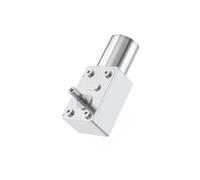 JGY370 moteur de réduction à vis sans fin Turbo 6V12V24V panne de courant cc avec autobloquant et grand couple(12V Single Motor,6RPM)